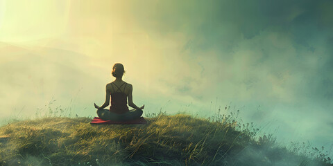 Abstract, Digital Art, Meditation, Enlightenment, Background, Illustration, Design, Mindful, Spiritual, Concept, Artistic, Creativity, Inner Peace, Tranquility, Serenity, Visualization, Contemplation,