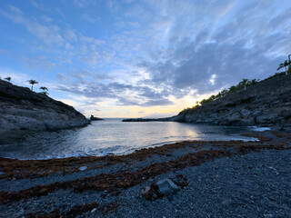 Tenerife sunset coast