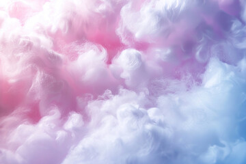 Fototapeta premium Generative ai on theme of beautiful texture soft fluffy cotton, design natural abstract background
