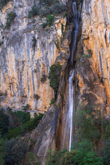 Linarejos Waterfall, Cerrada de Utrero, Natural Park of the Sierras de Cazorla, Segura and Las...