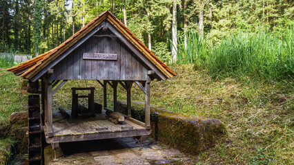 Wooden mill in the black forest