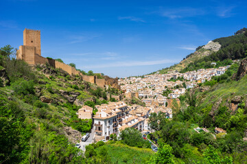 Fototapeta premium Cazorla town, Natural Park of the Sierras de Cazorla, Segura and Las Villas, Jaén province, Andalusia, Spain