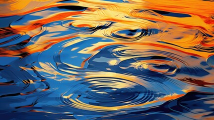 Abstract wavy background resembling the rippling surface of a pond