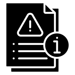 Incident_Information  Icon Element For Design