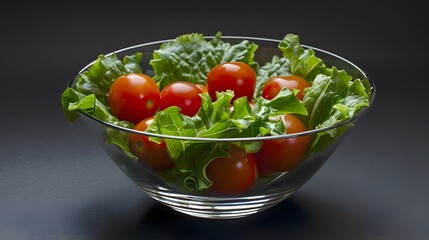 lettuce, vibrant, cherry tomatoes,