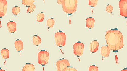Sky filled with the warm glow of floating paper lanterns