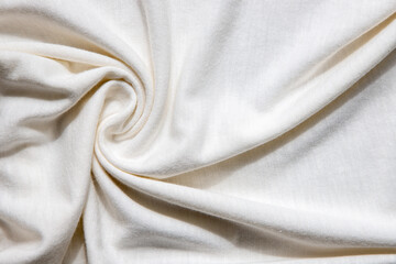 texture of white fabric background	
