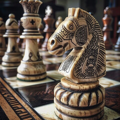 Chess is an strategy and intelligence board game