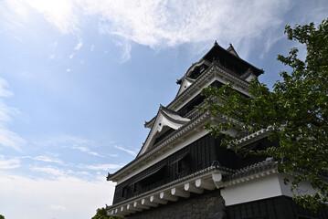 Kumamoto Castle, a famous landmark