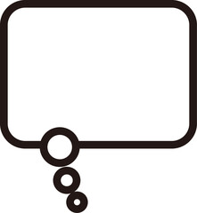 使いやすい角丸の吹き出し