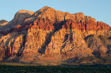 Bridge Montanan, sunrise, Red rock Canyon National Conservation Area