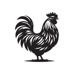 rooster  silhouette images , rooster silhouette svg , rooster silhouette tattoo, rooster silhouette png