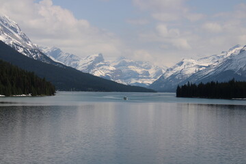 Maligne Lake In Jasper