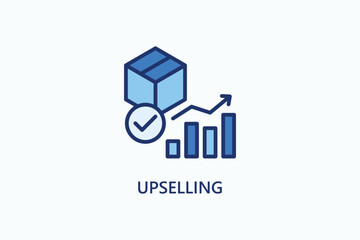 Upselling Vector Icon Or Logo Illustration