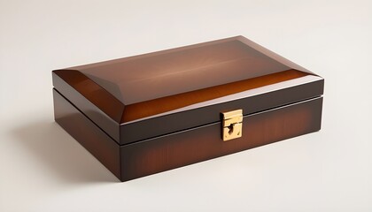 stylish black unbranded jewelry box 