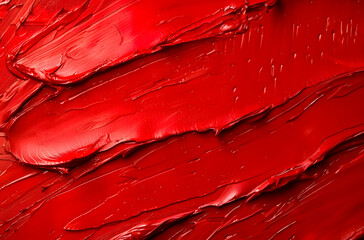 Texture of a red lipstick background