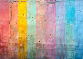 Abstract background multicolored rainbow stripes.