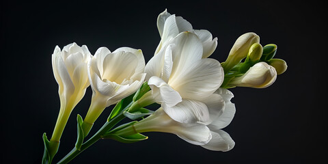 white crocus flower white crocuses on black image with background