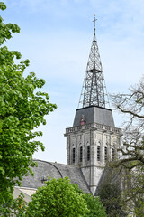 Belgique Asse Eglise saint Martin clocher
