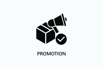 Promotion Vector Icon Or Logo Illustration