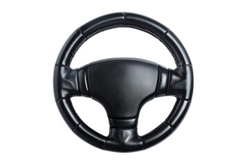 Steering Wheel isolated on transparent background