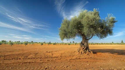 Essaouira Olive Tree: Nikon D850 Wide Angle Shot, Orange Sand
