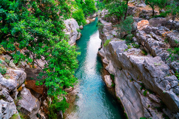 Yazılı Canyon Nature Park is famous for its lakes and green landscapes, sparkling flowing waters,...