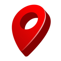 A red location pin, location icon, Location Pin icon, Location, 3d Location 