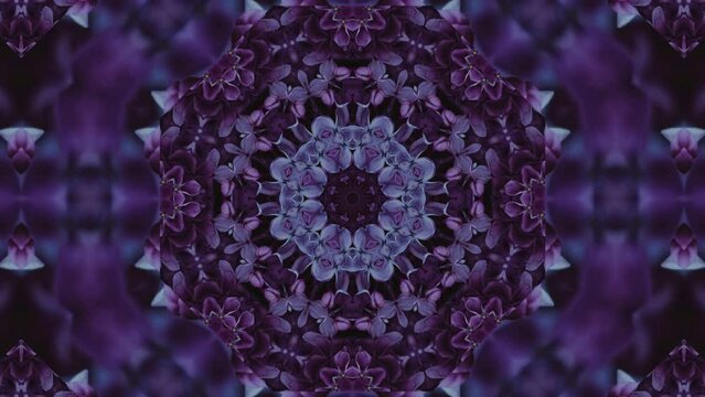3D kaleidoscope mandala abstract background of trippy art psychedelic trance to open third eye with visuals energy chakra futuristic 