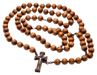 PNG Rosary necklace jewelry bead