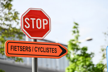 stop signalisation cyclistes velo