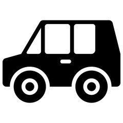 car solid icon