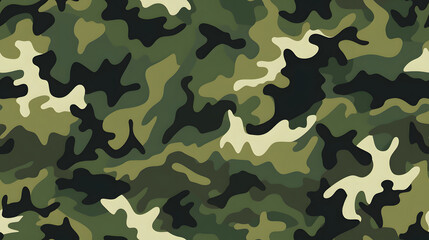Fototapeta premium green camouflage pattern design poster background