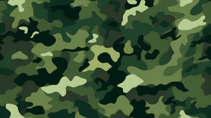 Fototapeta premium green camouflage pattern design poster background