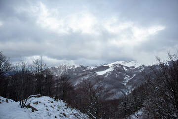 Camminata per il Monte Giovo, provincia di Modena, Emilia Romagna