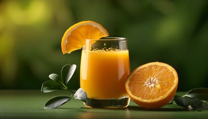 Zesty Citrus Bliss: Freshly Squeezed Orange Juice"