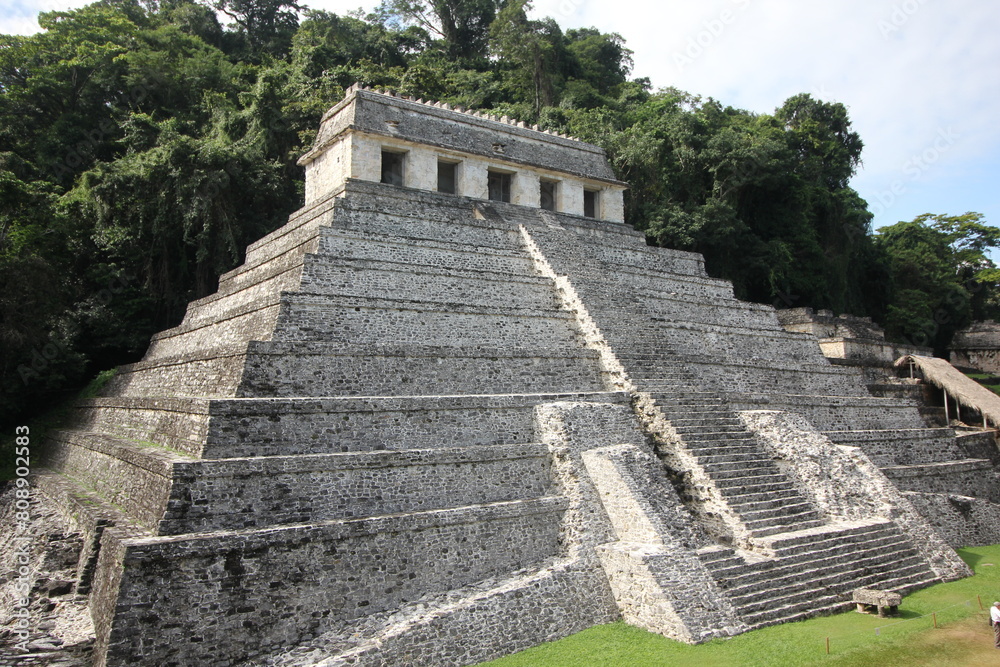 Wall mural Ruinen Palenque Maya-Stadt