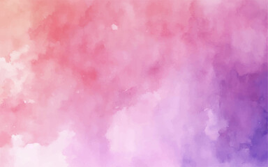 Fototapeta premium Colorful Abstract Pink Watercolor Background