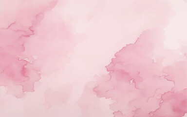 Colorful Abstract Pink Watercolor Background
