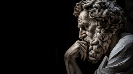 Obraz premium Phenomenology School philosophers probe into consciousness perceptions