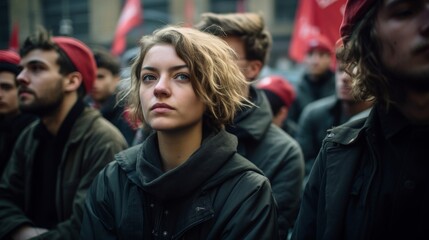 Obraz premium Anarchism School scholars question societal norms