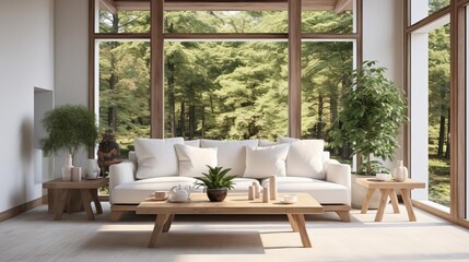 Obraz premium modern living room