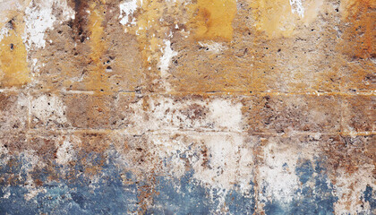 Concrete wall and floor of marble stone surface, Bloody background scary old bricks wall and concrete floor texture, Abstract illustration texture of grunge, dirt overlay or screen effect texture