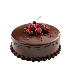 cake element_hyperrealistic_hyper detailed_isolated on transparent background
