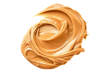 Peanut butter Isolated on transparent background