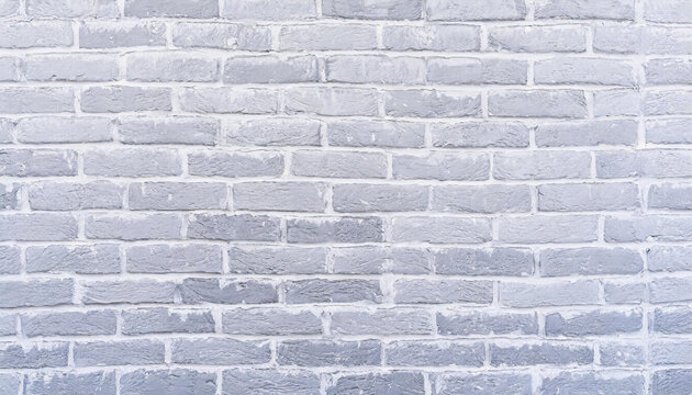 Fototapeta brick wall texture background for stone tile block painted in grey light color wallpaper modern interior and exterior and backdrop design