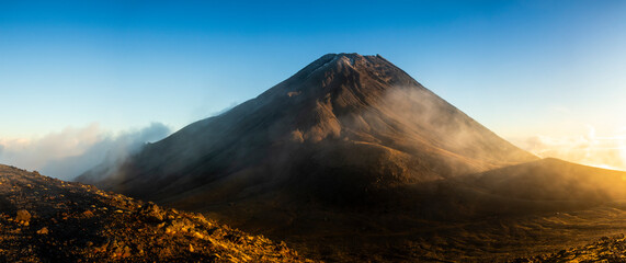 Taranaki Volcano Panorama