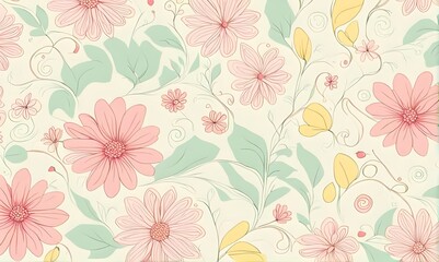 Fototapeta premium Eternal Blossom Background