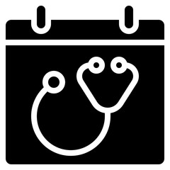 Doctors Appointment Calendar Icon