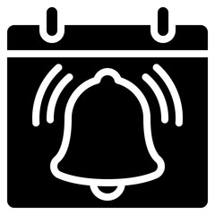 Notification Bell Calendar Icon